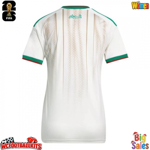 Algeria Replica Home Stadium Shirt for Women World Cup 2026 Short Sleeve